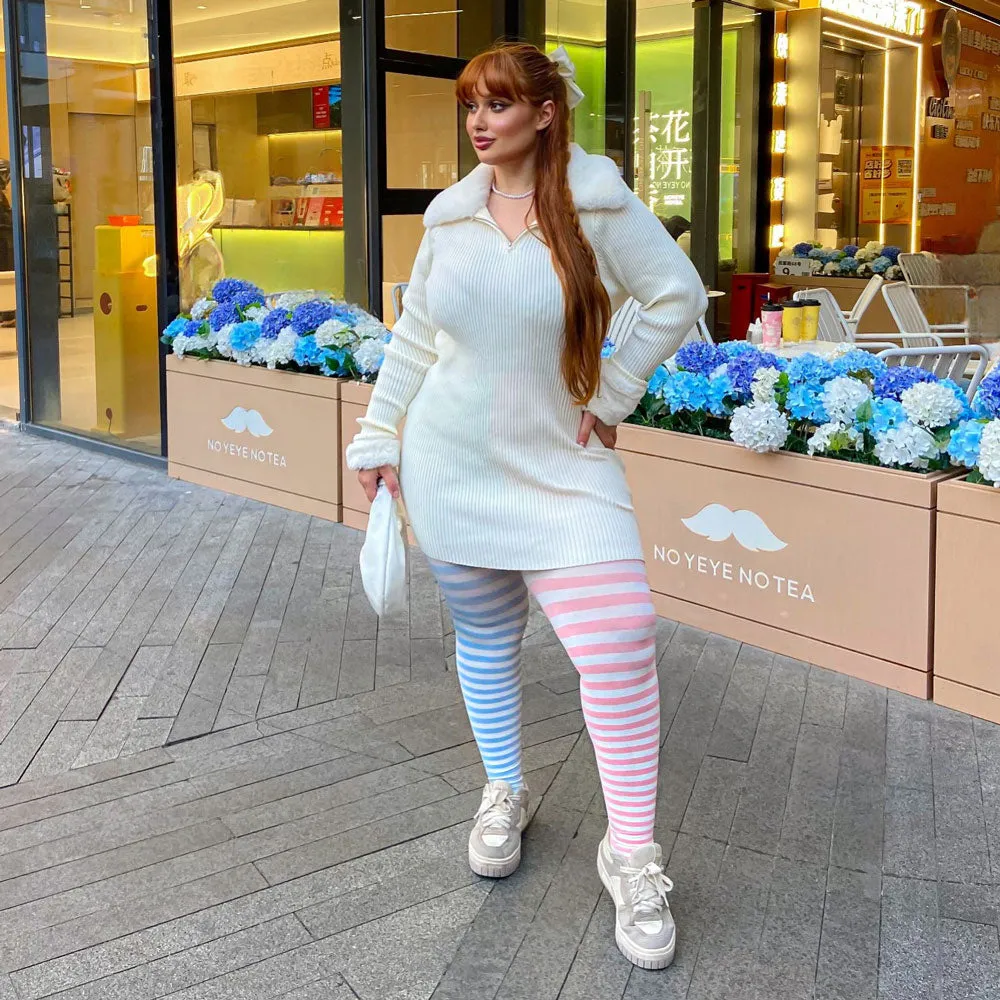 Duo Tights - Blush Breeze sold by Snag Tights product image thumbnail 5