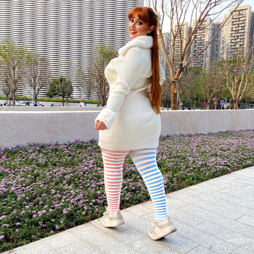 Duo Tights - Blush Breeze sold by Snag Tights product image thumbnail 3