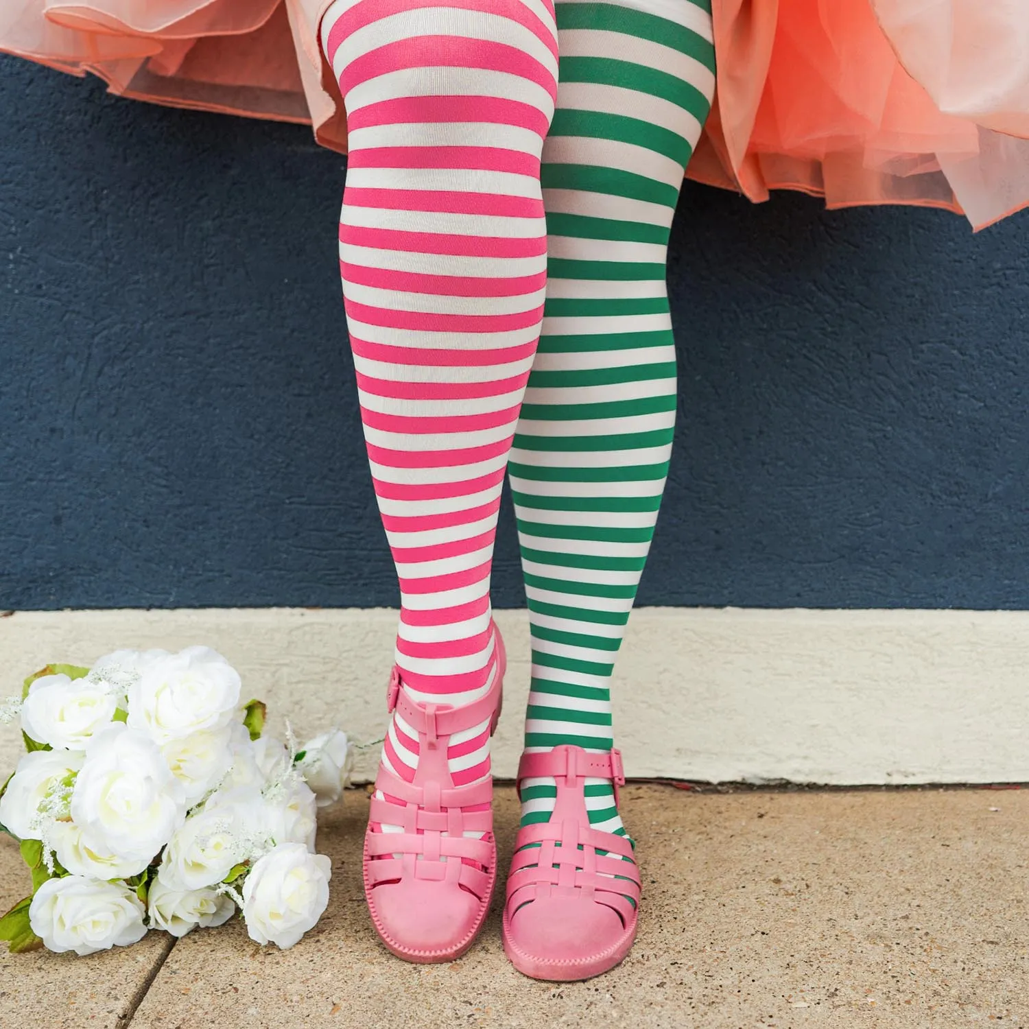 Duo Tights - Sweet Pea sold by Snag Tights product image thumbnail 3