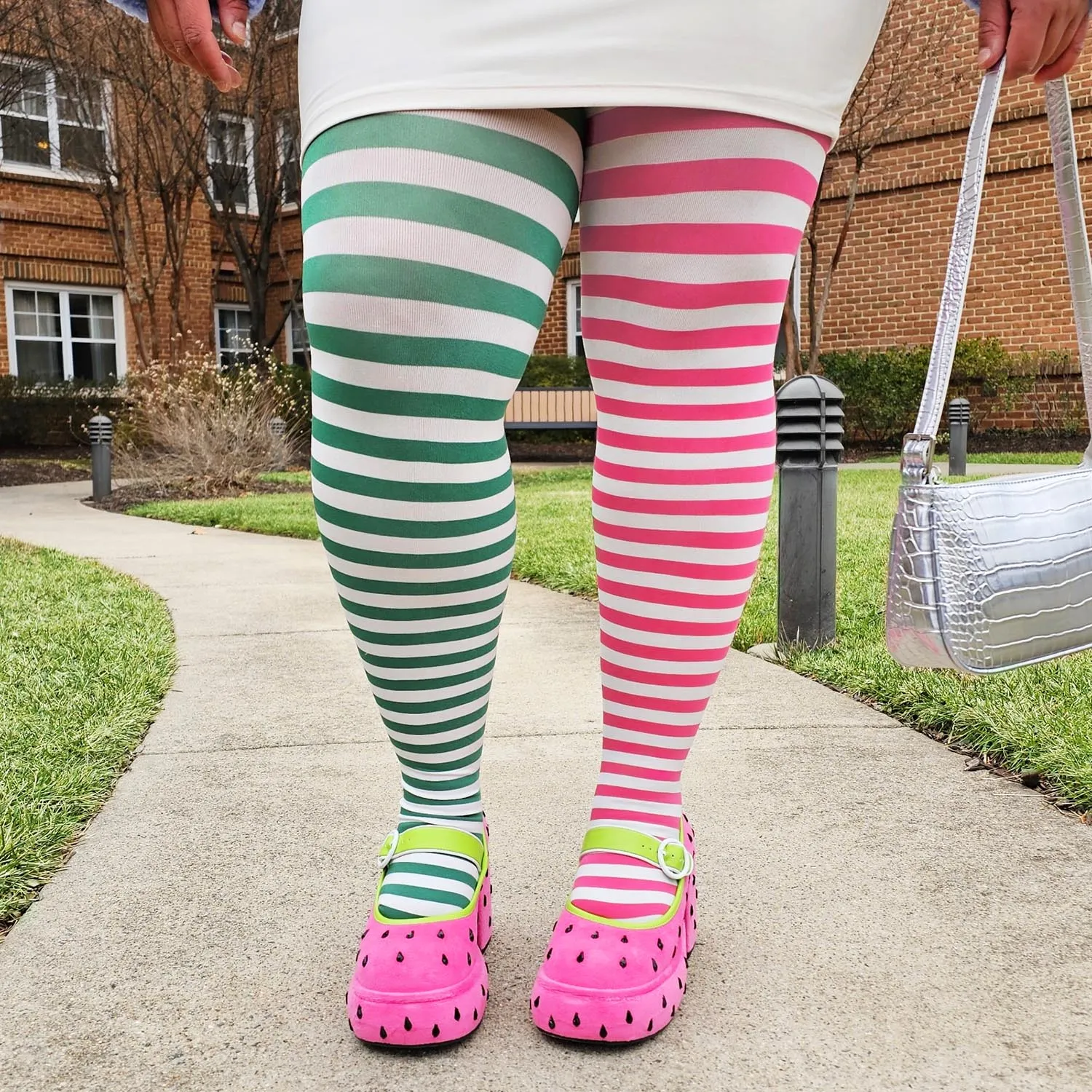 Duo Tights - Sweet Pea sold by Snag Tights product image thumbnail 5