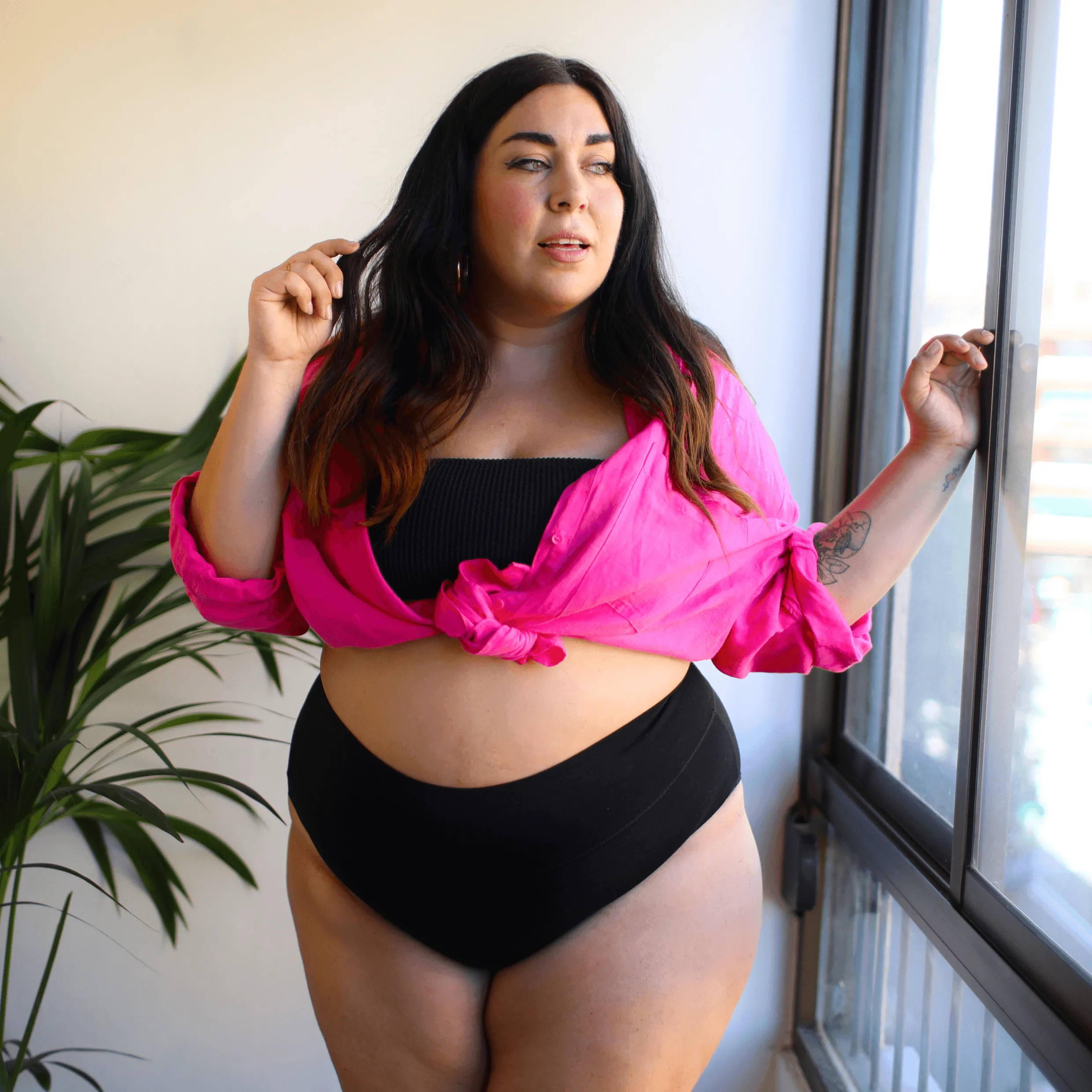 Full Brief Panties - 3 Pairs in Black sold by Snag Tights product image thumbnail 5