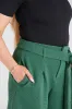 Ottoman Wide Leg Tailored Trousers - Petit Pois sold by Snag Tights