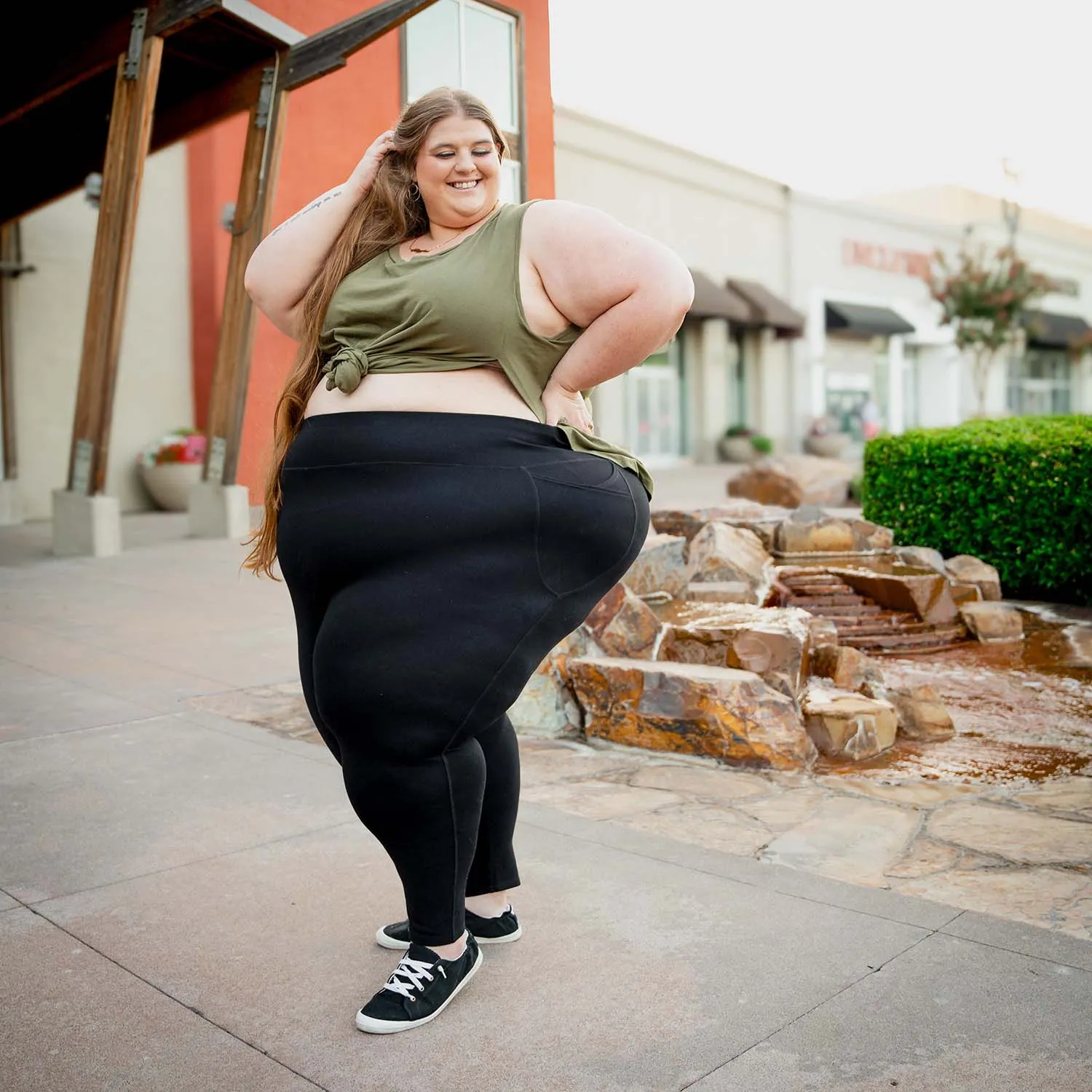 Short Squat Proof Leggings (V2) - 3 for the price of 2 sold by Snag Tights product image thumbnail 3