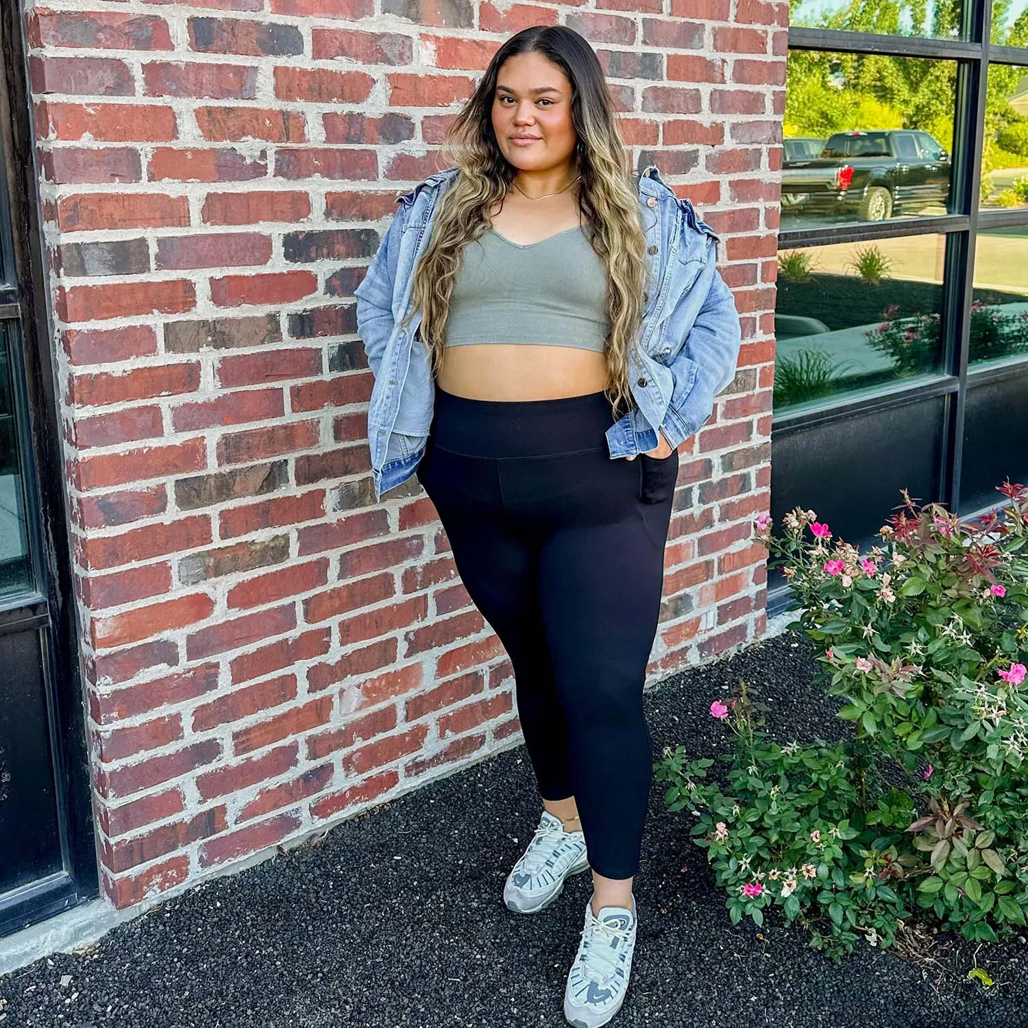 Short Squat Proof Leggings (V2) - 3 for the price of 2 sold by Snag Tights product image thumbnail 5