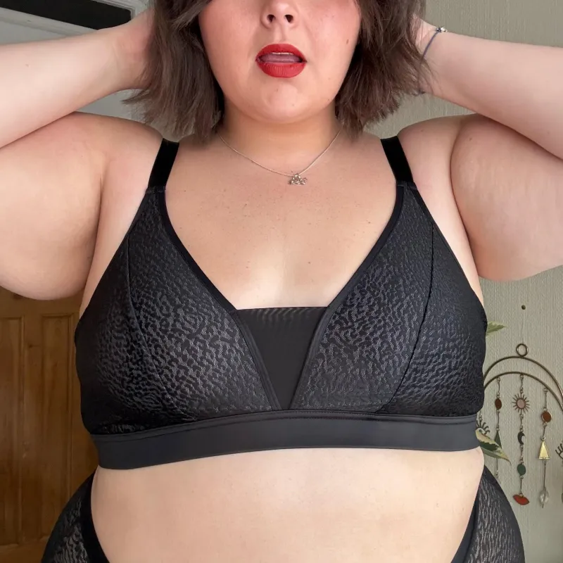 Leopard Bra sold by Snag Tights