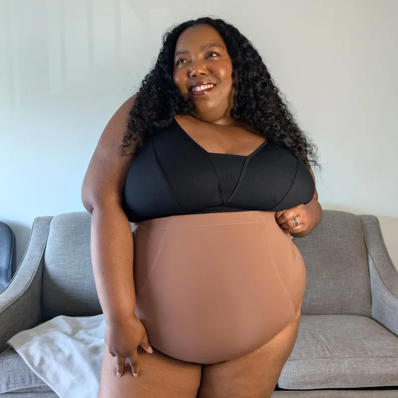 Smoothwear Super High Waist Panties - Opulent made by Snag Tights