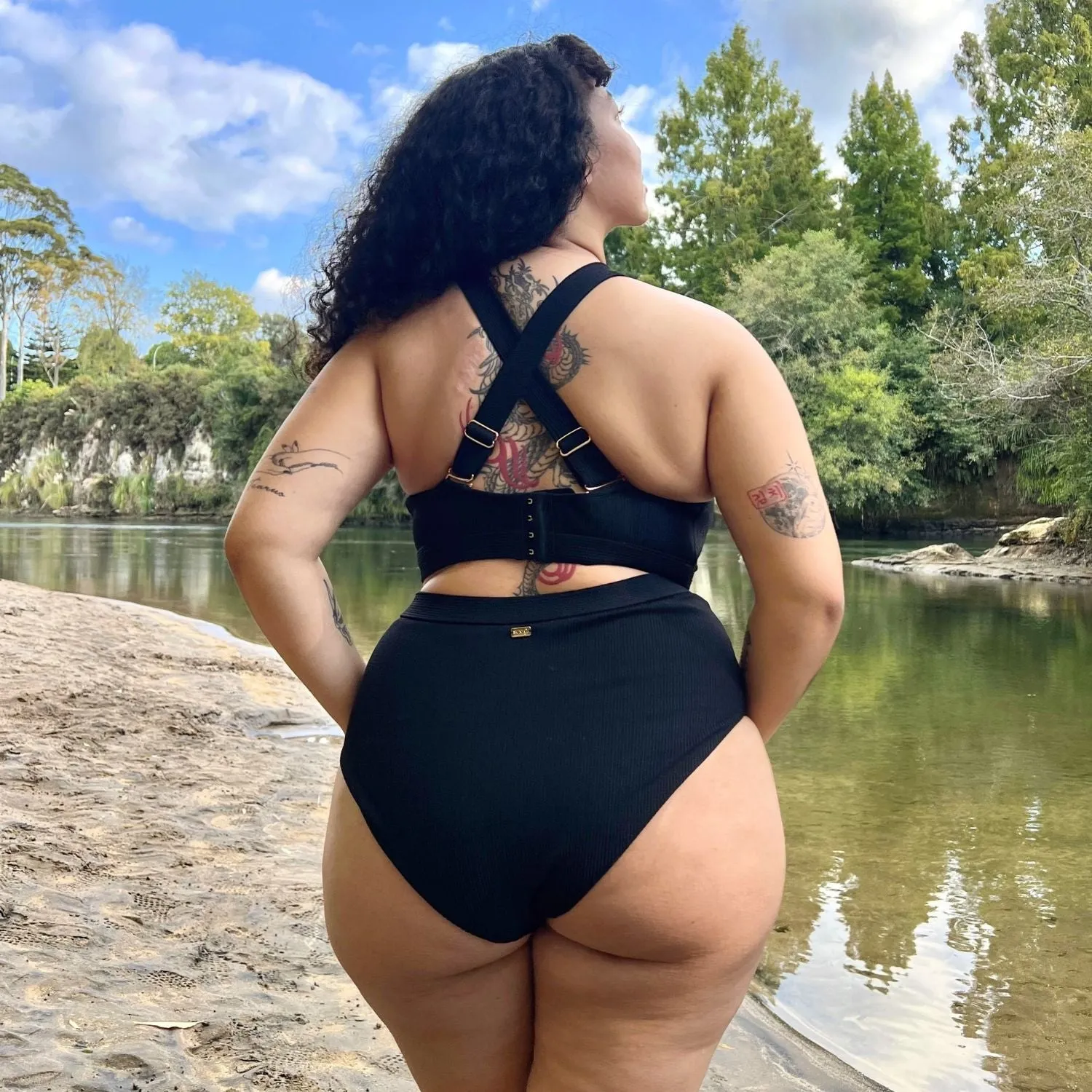 Tidelands Bikini - Black sold by Snag Tights product image thumbnail 5