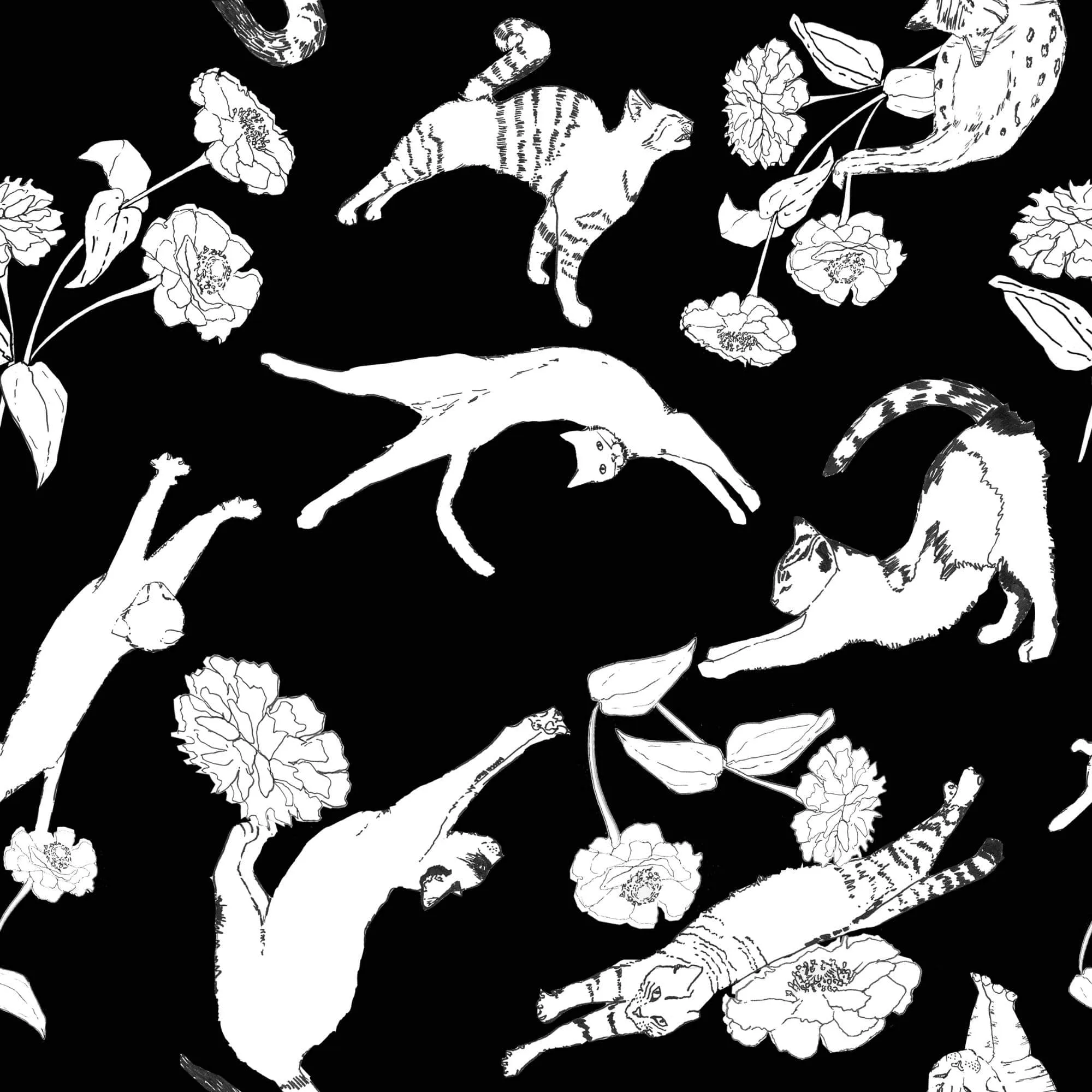 Organic Cotton PJ Shorts - Catnap sold by Snag Tights product image thumbnail 2