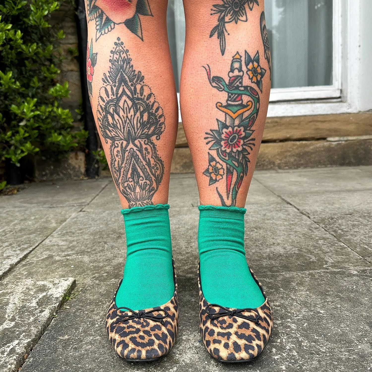 Bamboo Ankle Socks - Python sold by Snag Tights product image thumbnail 3