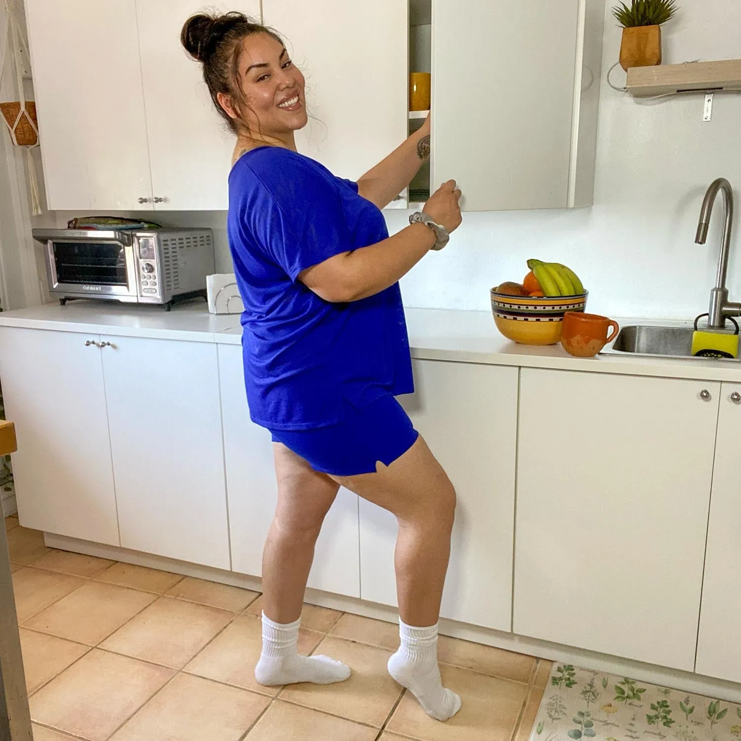 Organic Cotton Femme Boxer Shorts - Arabesque sold by Snag Tights product image thumbnail 2