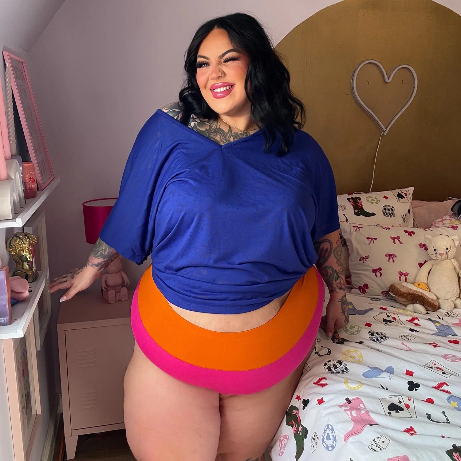 Organic Cotton Full Brief Duo Knickers - Barbara & Papaya sold by Snag Tights product image thumbnail 2