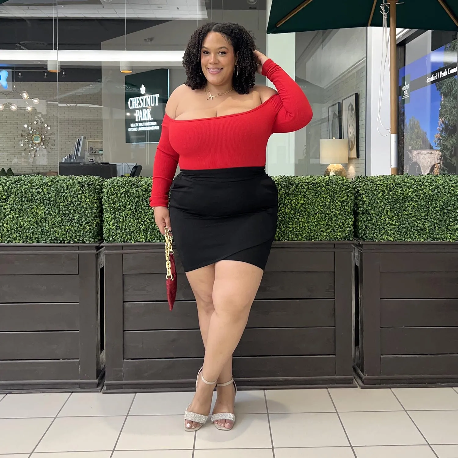 Tulip Mini Skirt - Black sold by Snag Tights product image thumbnail 2