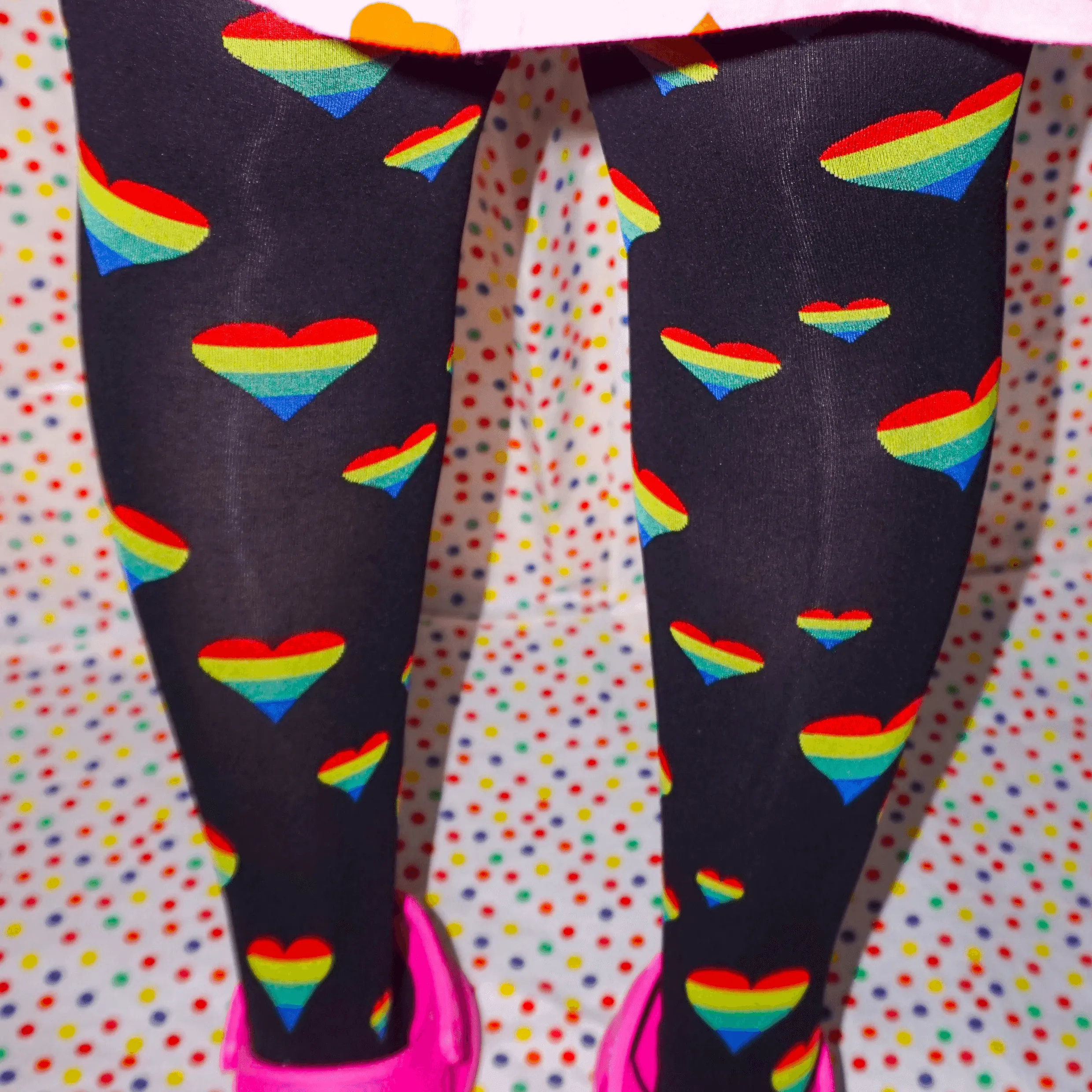 Pride Tights - Love is Love sold by Snag Tights product image thumbnail 5