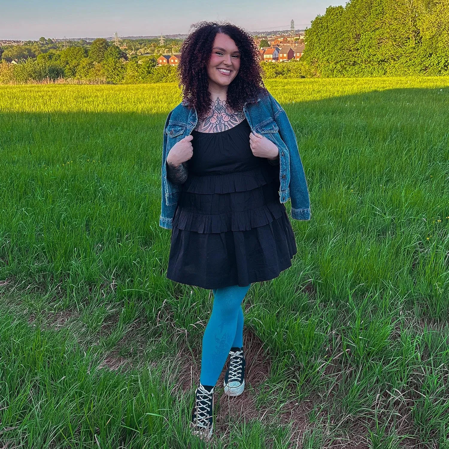 Semi-Opaque 50 Den Tights - Petrol Blue sold by Snag Tights product image thumbnail 4