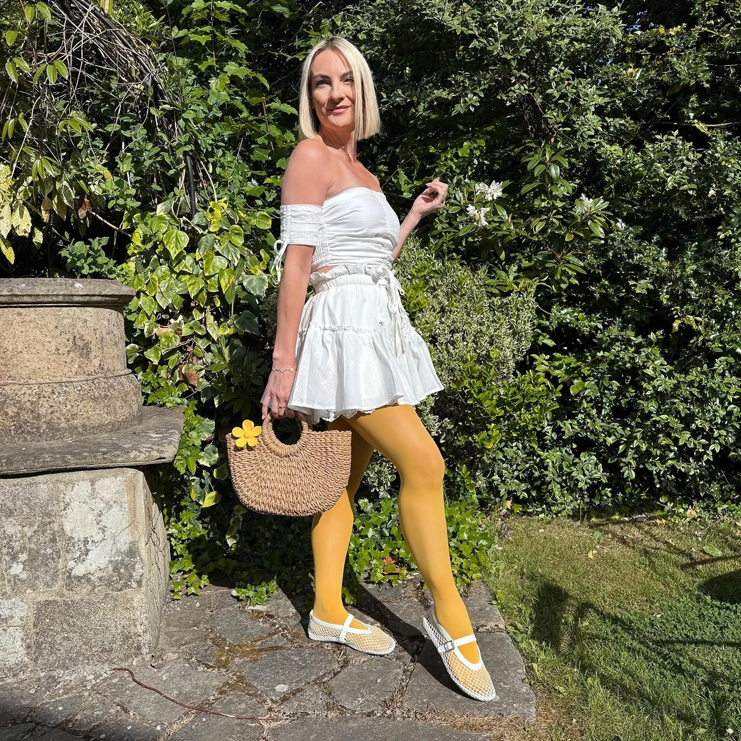 Semi-Opaque 50 Den Tights - Mimosa sold by Snag Tights product image thumbnail 5