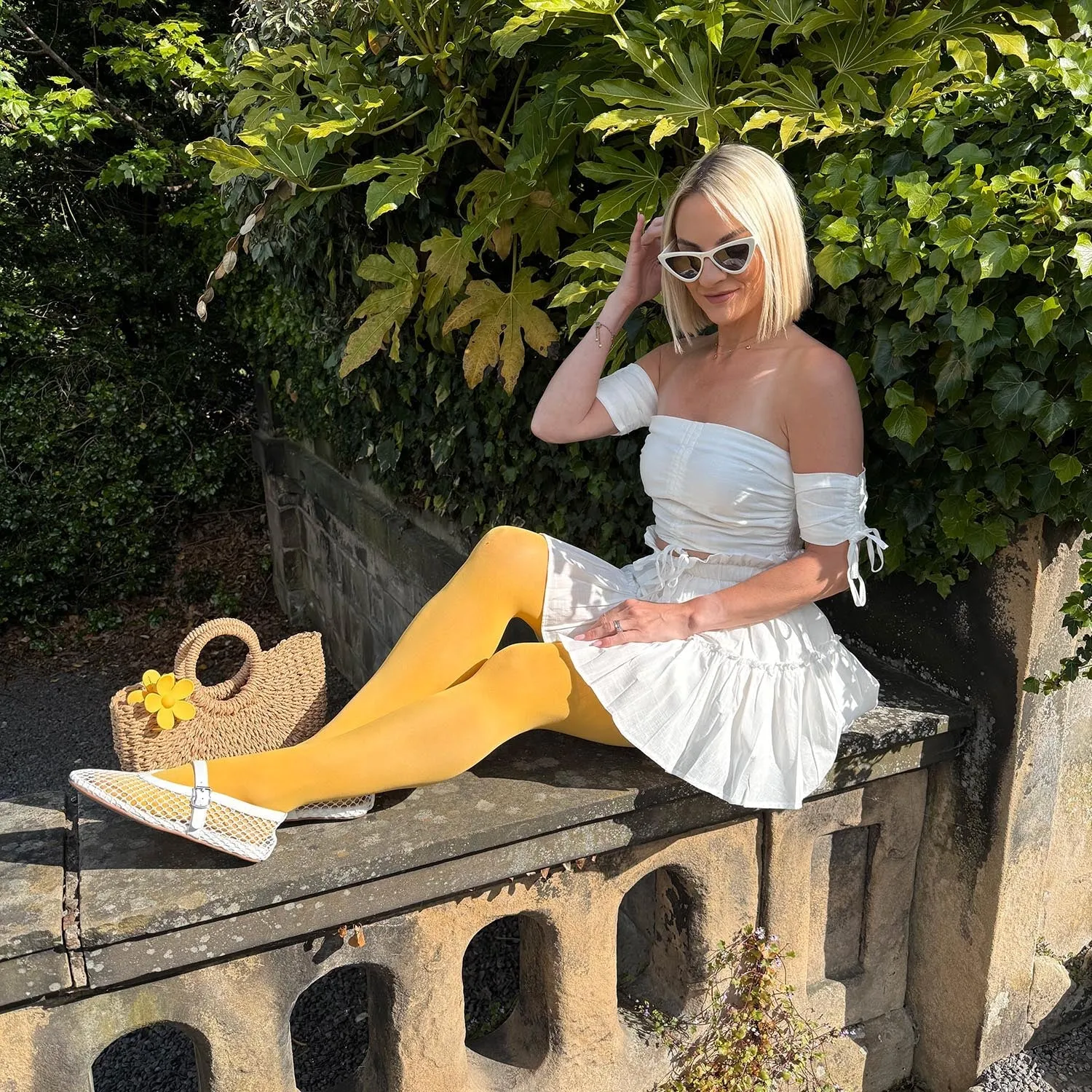 Semi-Opaque 50 Den Tights - Mimosa sold by Snag Tights product image thumbnail 2