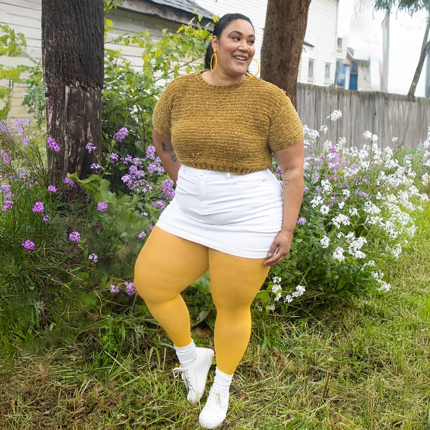 Semi-Opaque 50 Den Tights - Mimosa sold by Snag Tights product image thumbnail 3