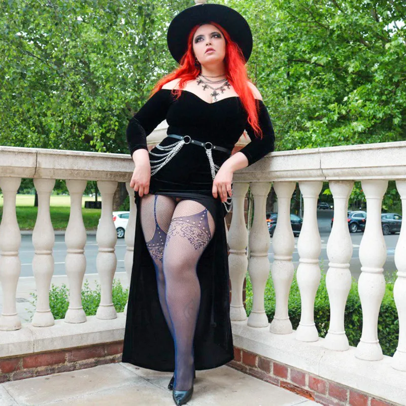 Fishnets - Frank - Navy sold by Snag Tights