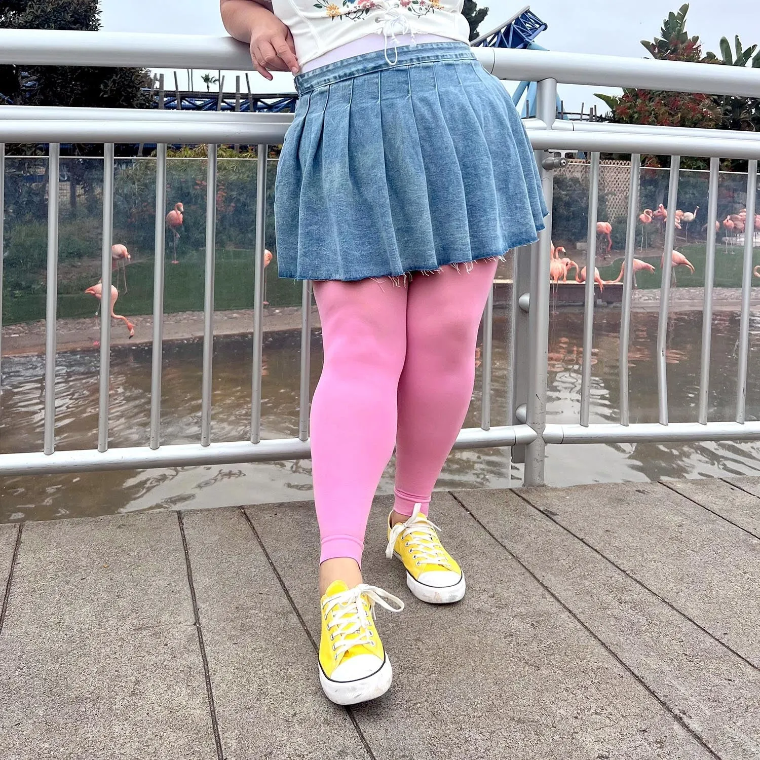 Footless Tights - Dragon Fruit sold by Snag Tights product image thumbnail 3