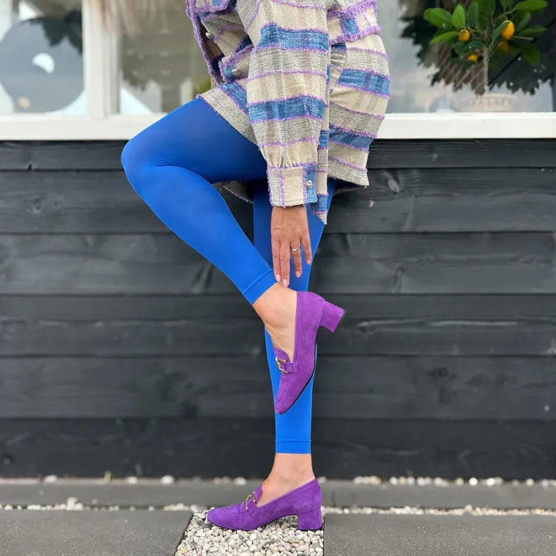 Footless Tights - Peacock sold by Snag Tights