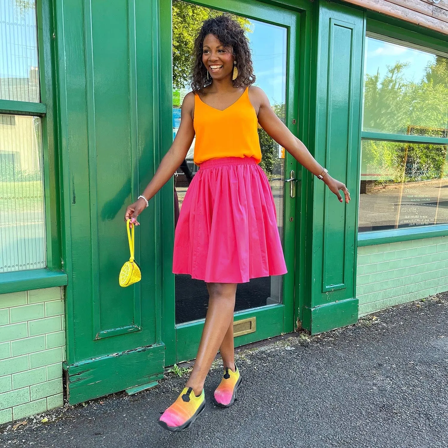 Poplin Skirt - Bubblegum sold by Snag Tights product image thumbnail 2