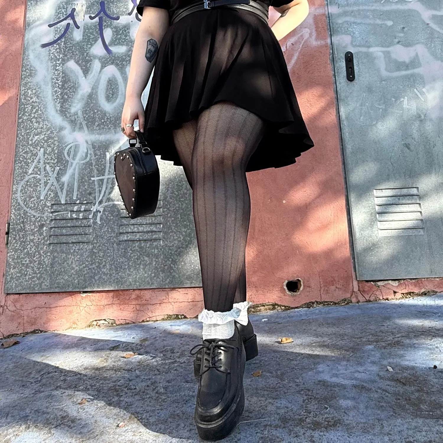 It's a Fine Line Fishies - Black sold by Snag Tights product image thumbnail 5