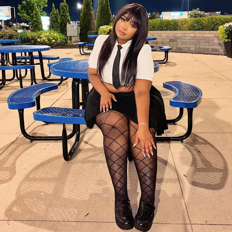 Crystal Code made by Snag Tights