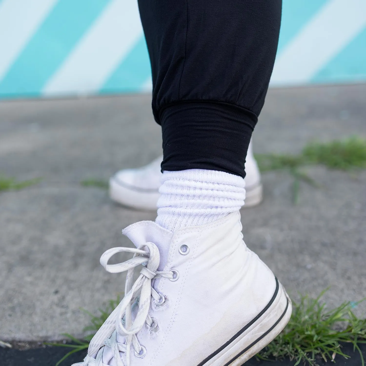 Bamboo Lounge Joggers - Black sold by Snag Tights product image thumbnail 3