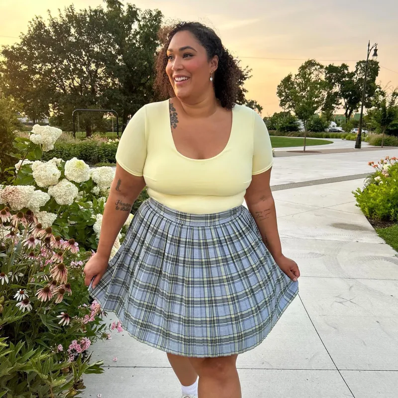 Short Sleeve Cotton Bodysuit - Butter sold by Snag Tights