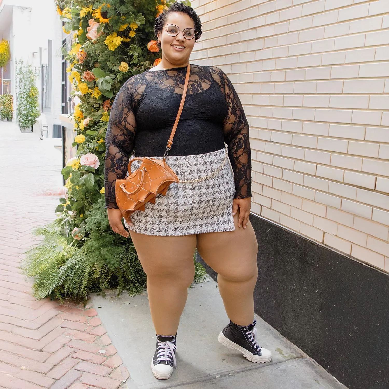 Opaque 80 Den Tights - Caramel Latte sold by Snag Tights product image thumbnail 5