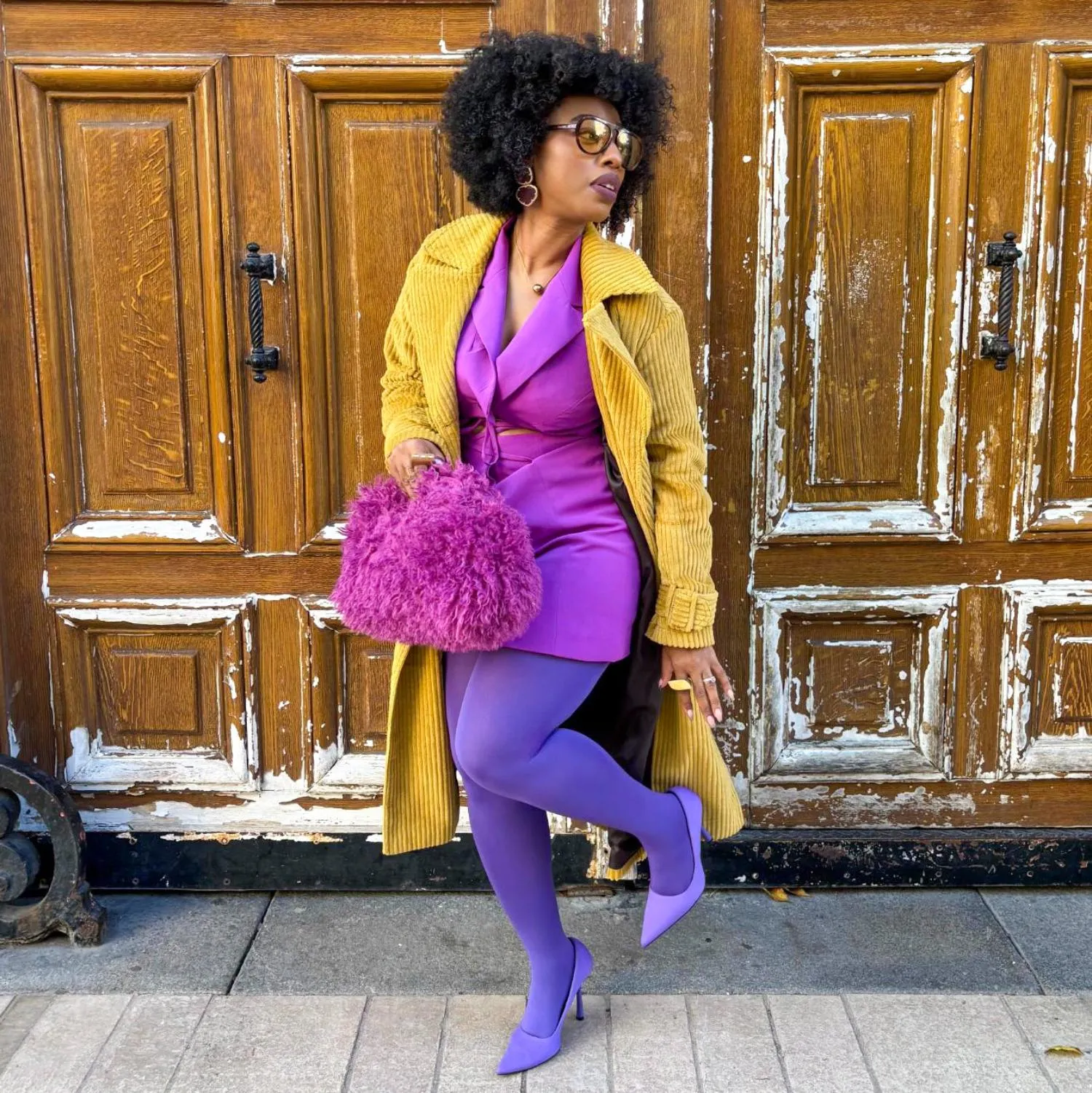 Super Opaque 120 Den Tights - Iris sold by Snag Tights product image thumbnail 4