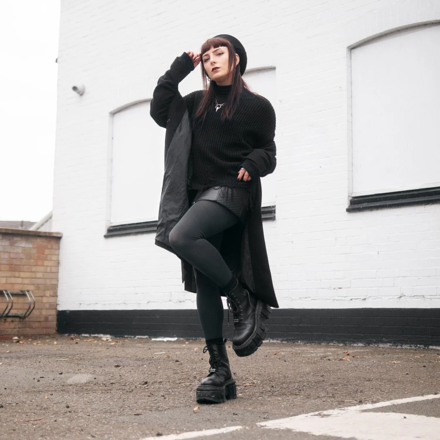 Super Opaque 120 Den Tights - Storm Cloud sold by Snag Tights