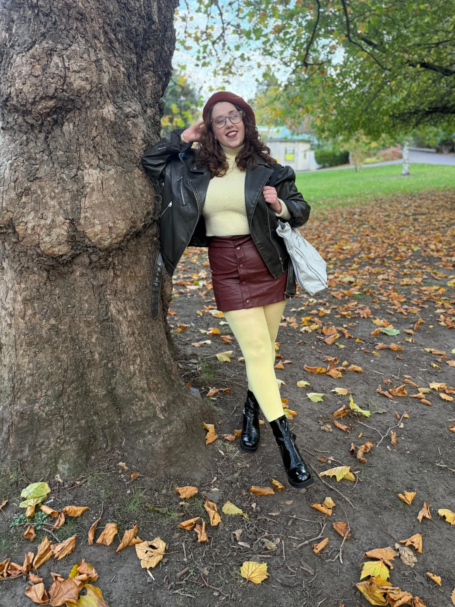 Super Opaque 120 Den Tights - Butter sold by Snag Tights product image thumbnail 4