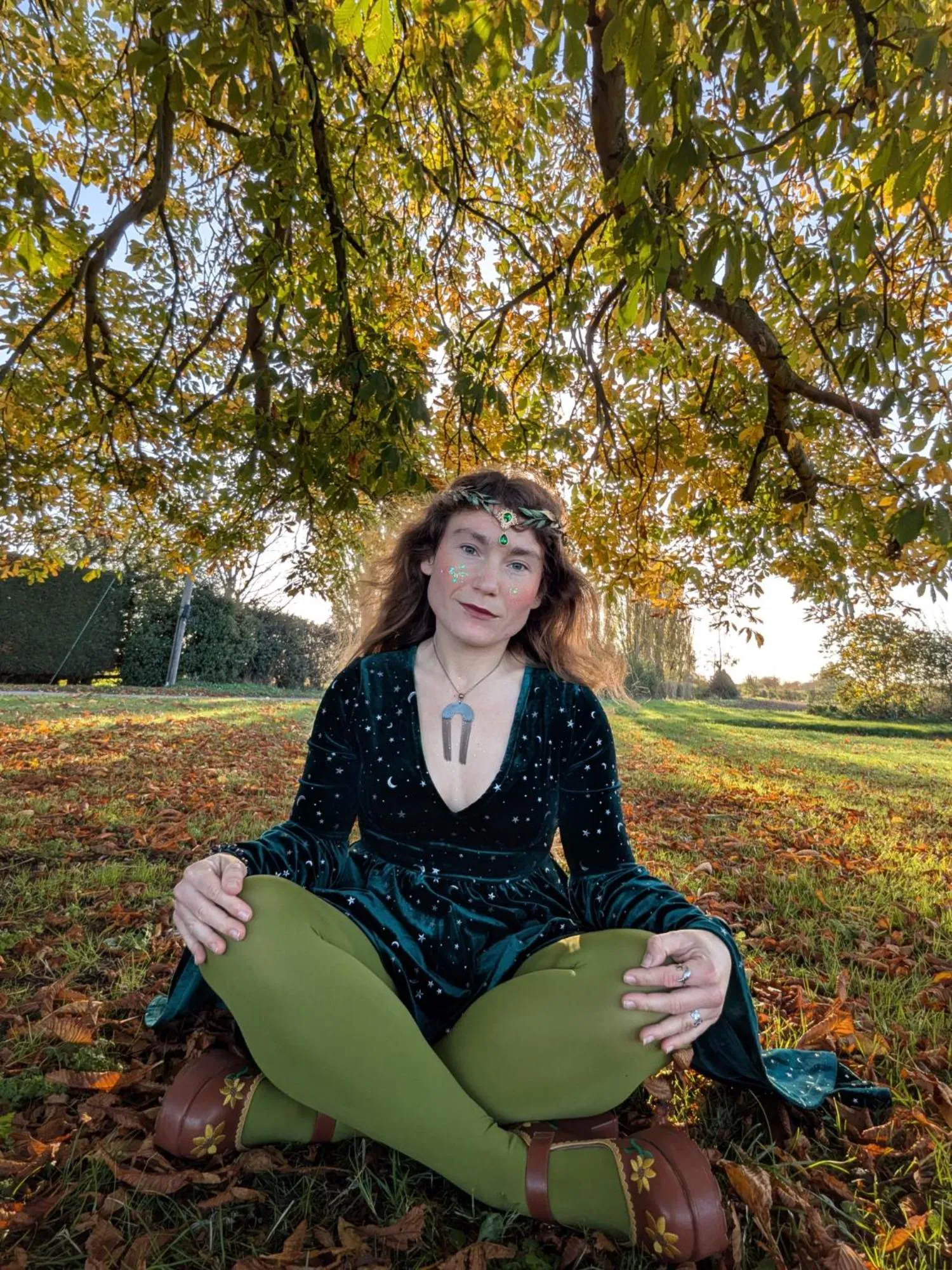 Super Opaque 120 Den Tights - Fern sold by Snag Tights product image thumbnail 4