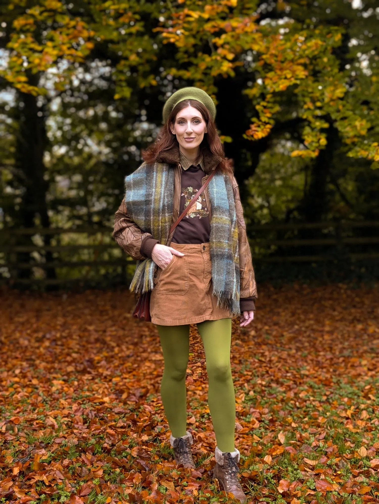 Super Opaque 120 Den Tights - Fern sold by Snag Tights