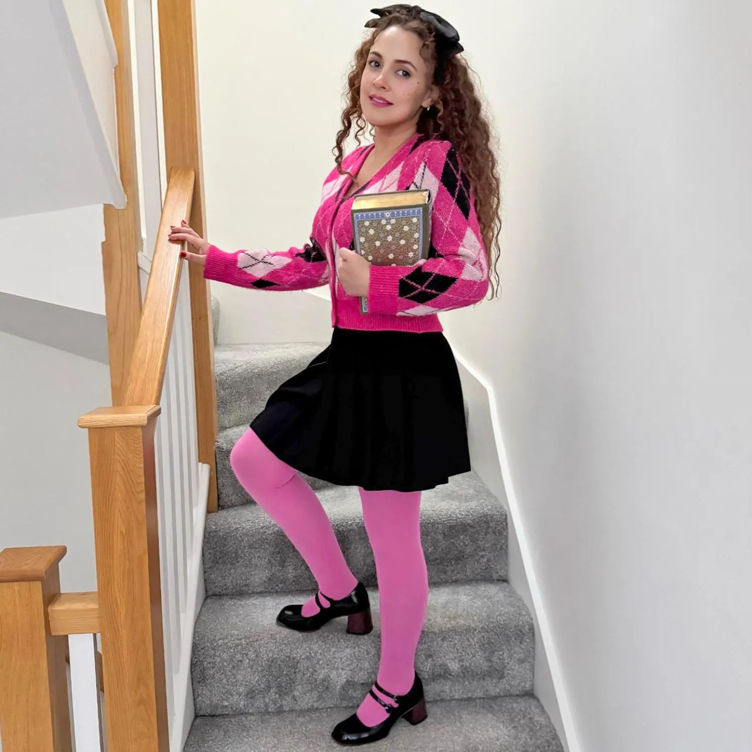 Super Opaque 120 Den Tights - Pink Lady sold by Snag Tights product image thumbnail 3