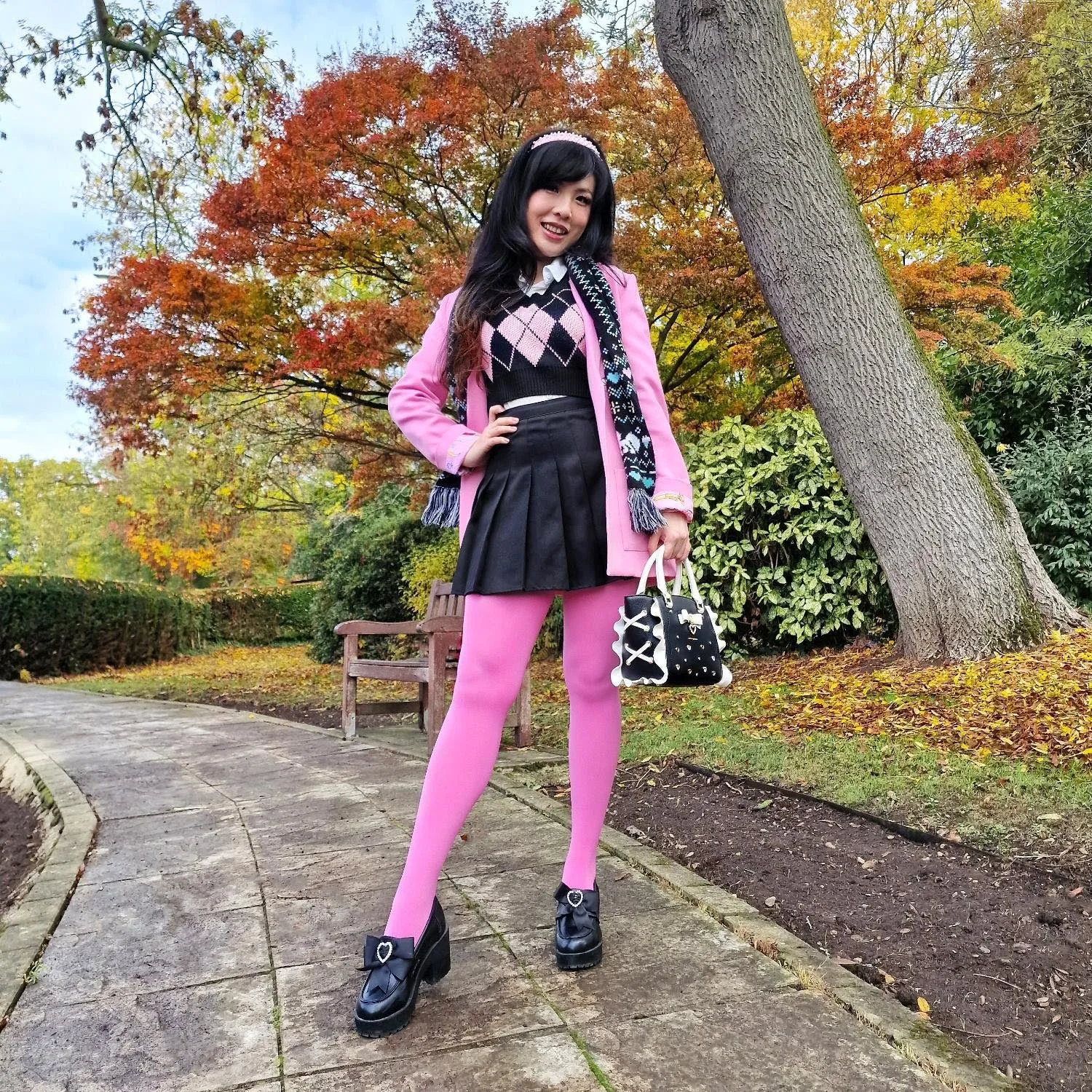 Super Opaque 120 Den Tights - Pink Lady sold by Snag Tights product image thumbnail 5