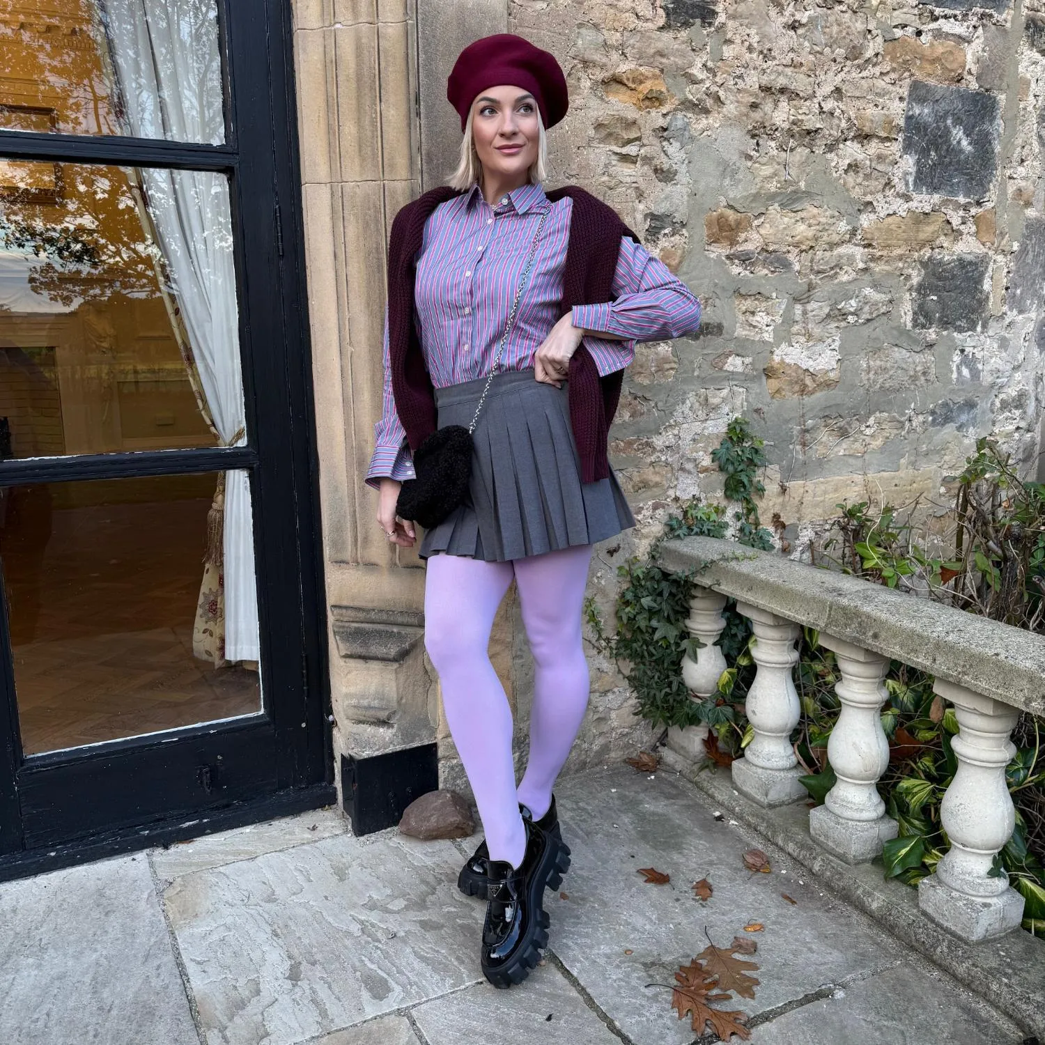 Super Opaque 120 Den Tights - Wisteria sold by Snag Tights product image thumbnail 4