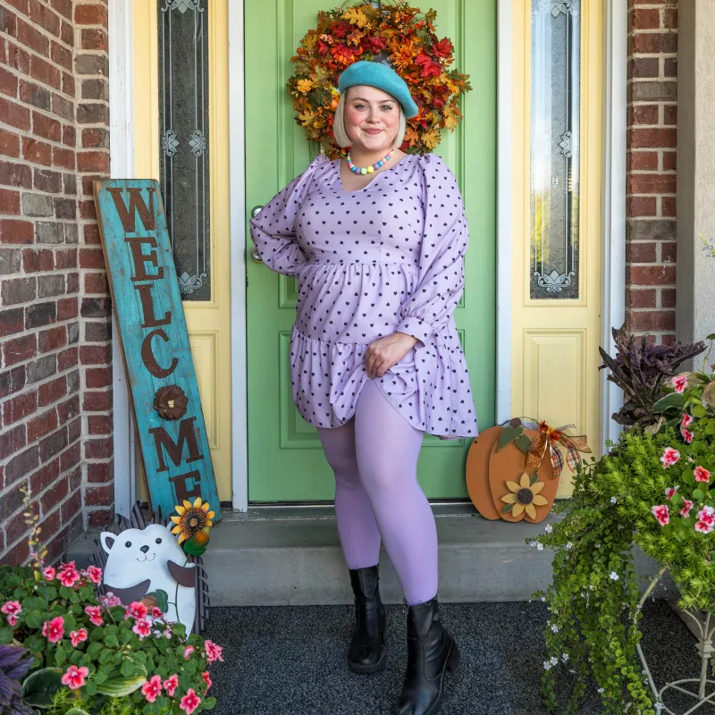 Super Opaque 120 Den Tights - Wisteria sold by Snag Tights