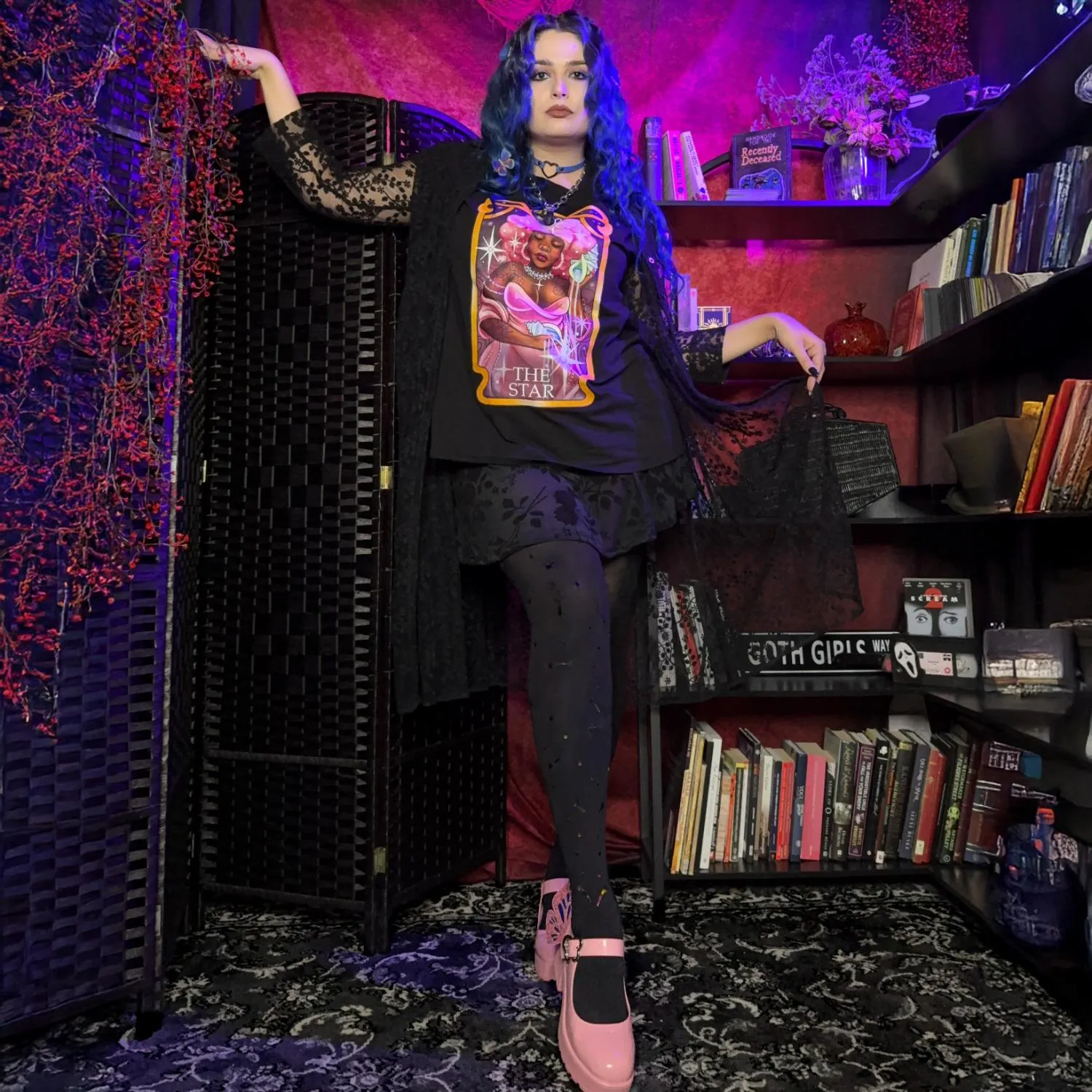 Major Arcana Unisex Tee - XVII The Star sold by Snag Tights product image thumbnail 5