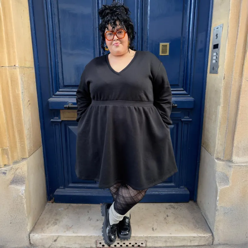 The Bibi Dress - Black sold by Snag Tights