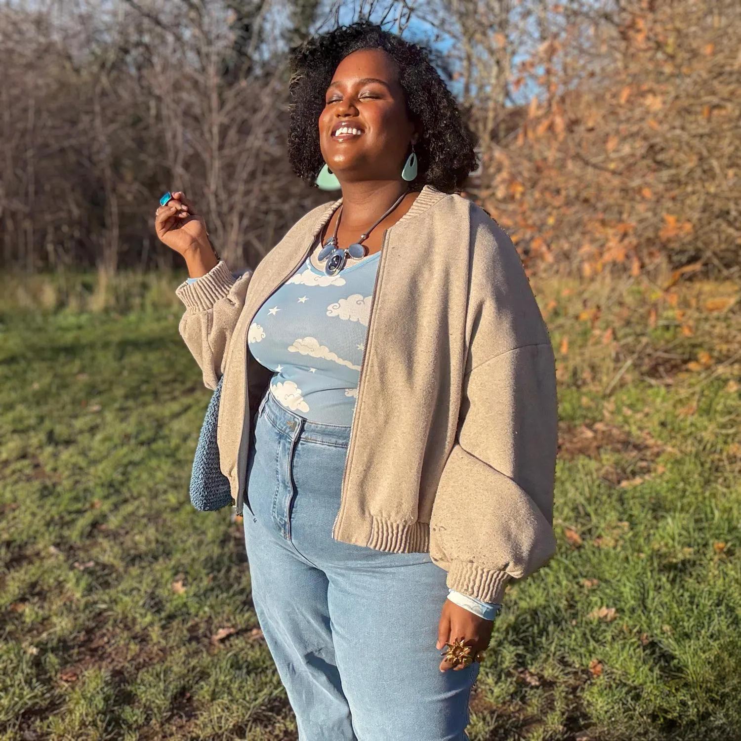 Cloud Mesh Top sold by Snag Tights product image thumbnail 4