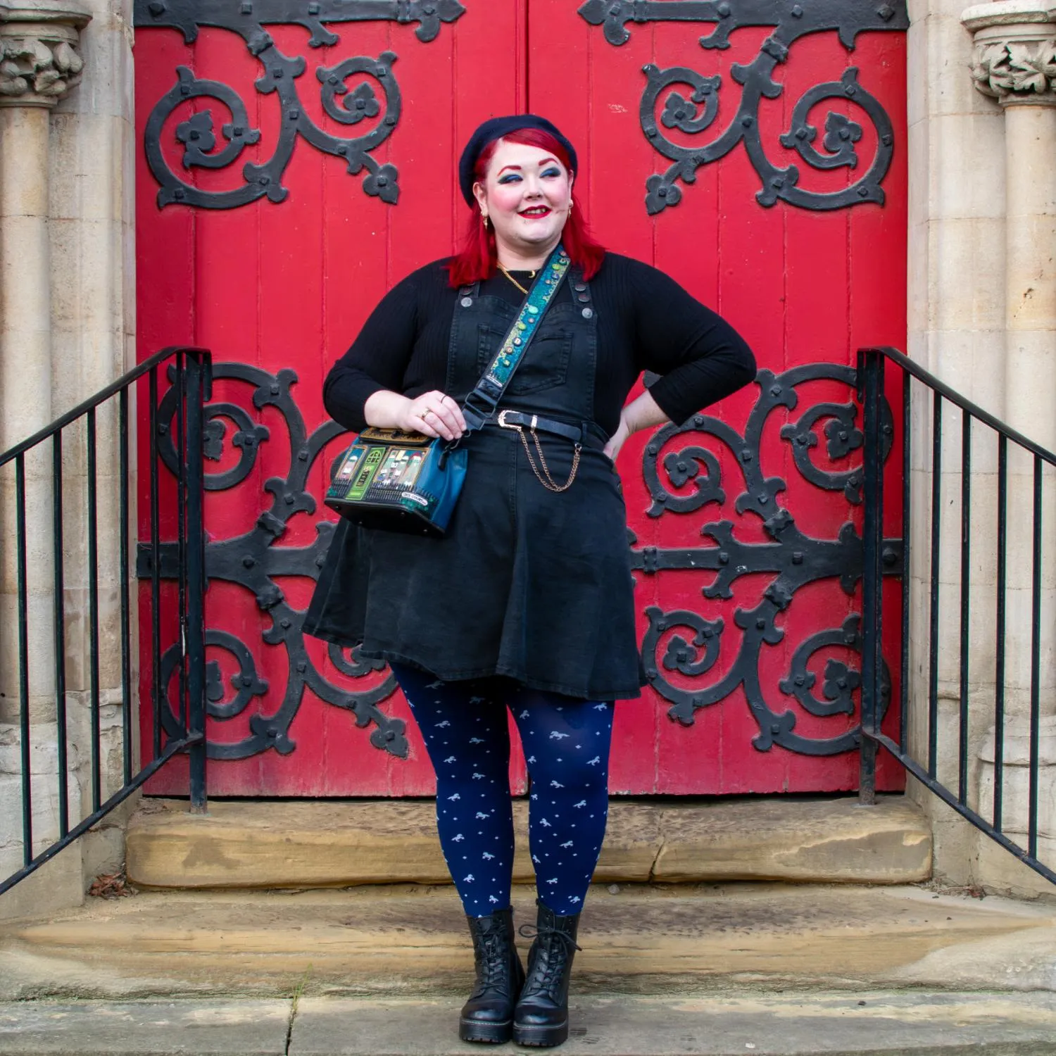 80 Denier Opaque Tights - Dinky Horses sold by Snag Tights