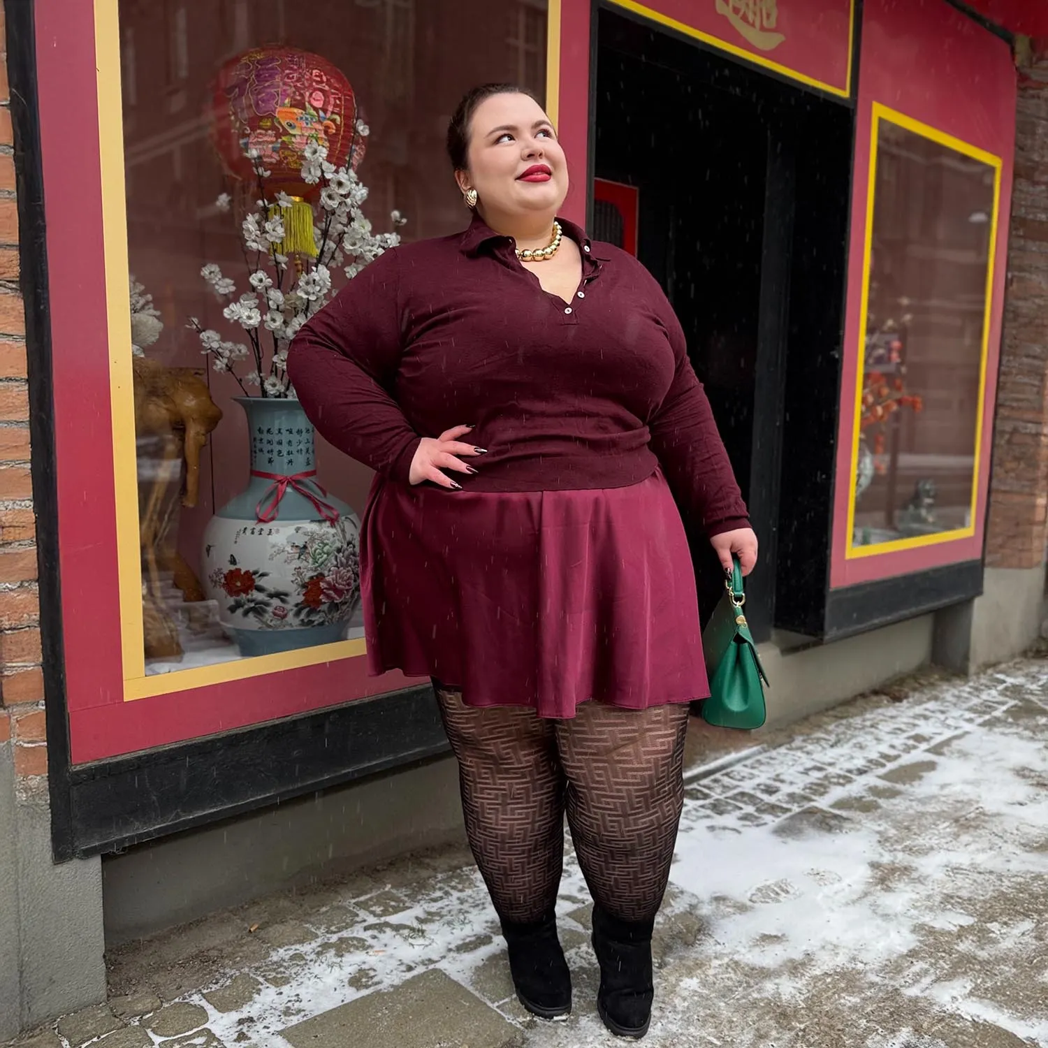 Fishnet Tights - Traditional in Black sold by Snag Tights product image thumbnail 5