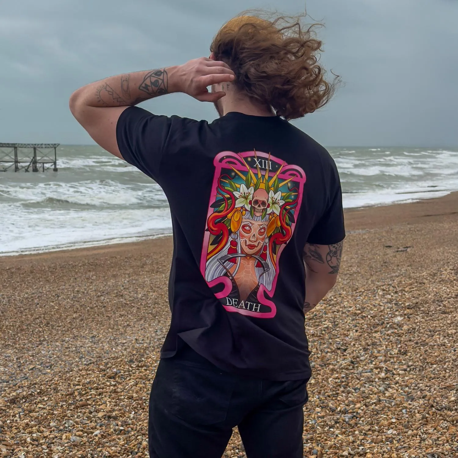 Major Arcana Unisex Tee - XIII Death sold by Snag Tights product image thumbnail 3
