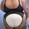 Crotchless Panties - Leopard sold by Snag Tights