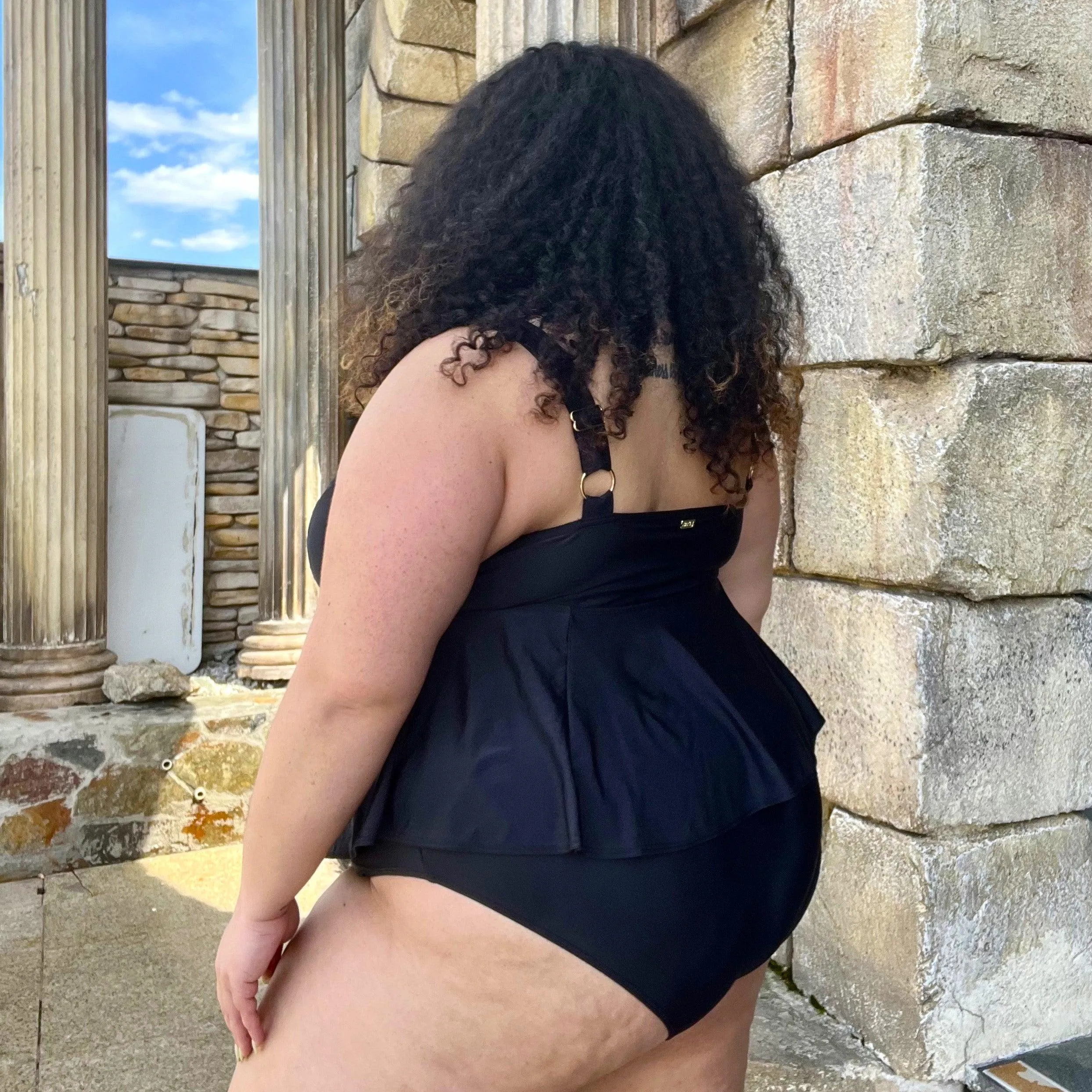 Who you gonna call? Bikini Top - Black sold by Snag Tights product image thumbnail 4