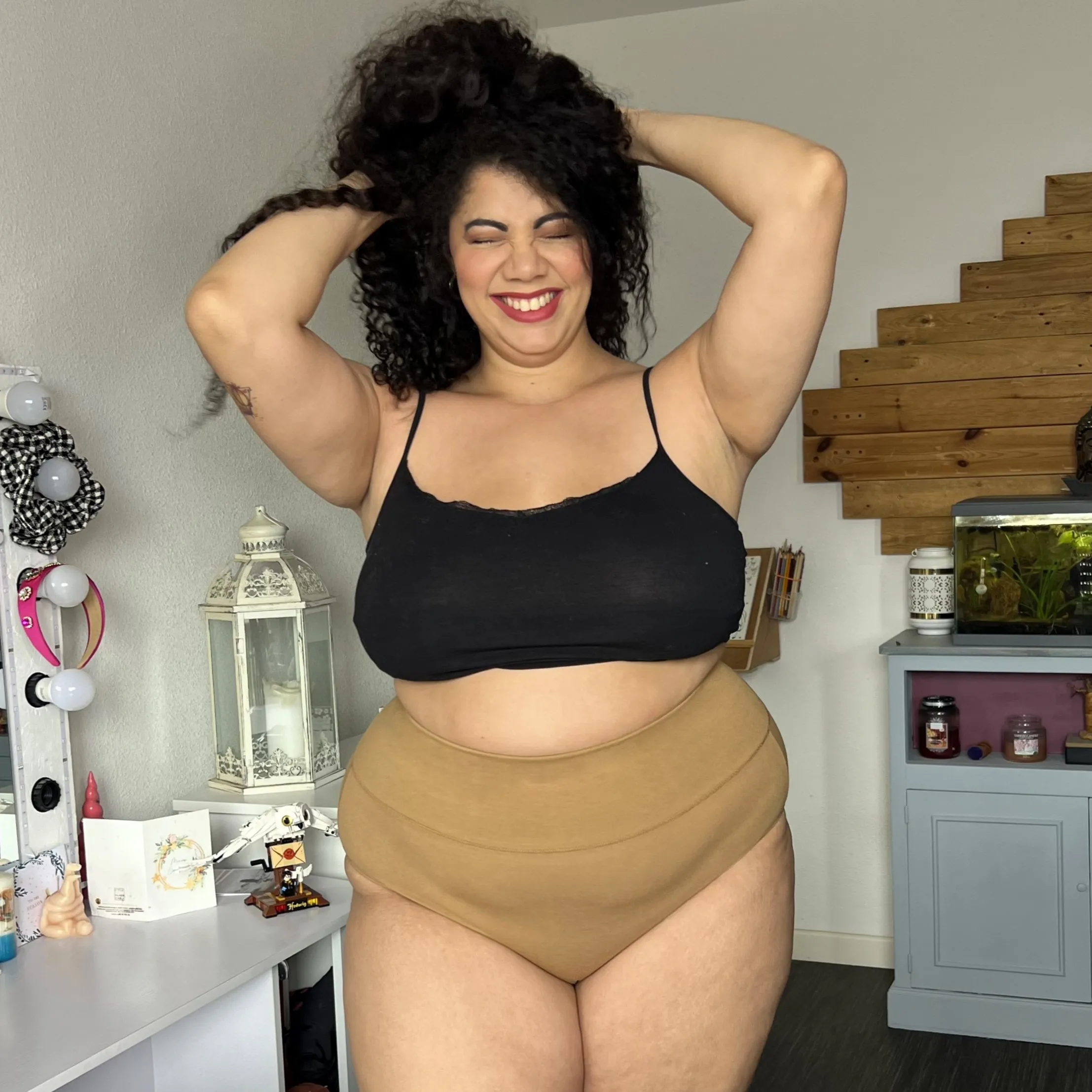 Organic Cotton Full Brief Panties - Caramel sold by Snag Tights product image thumbnail 5