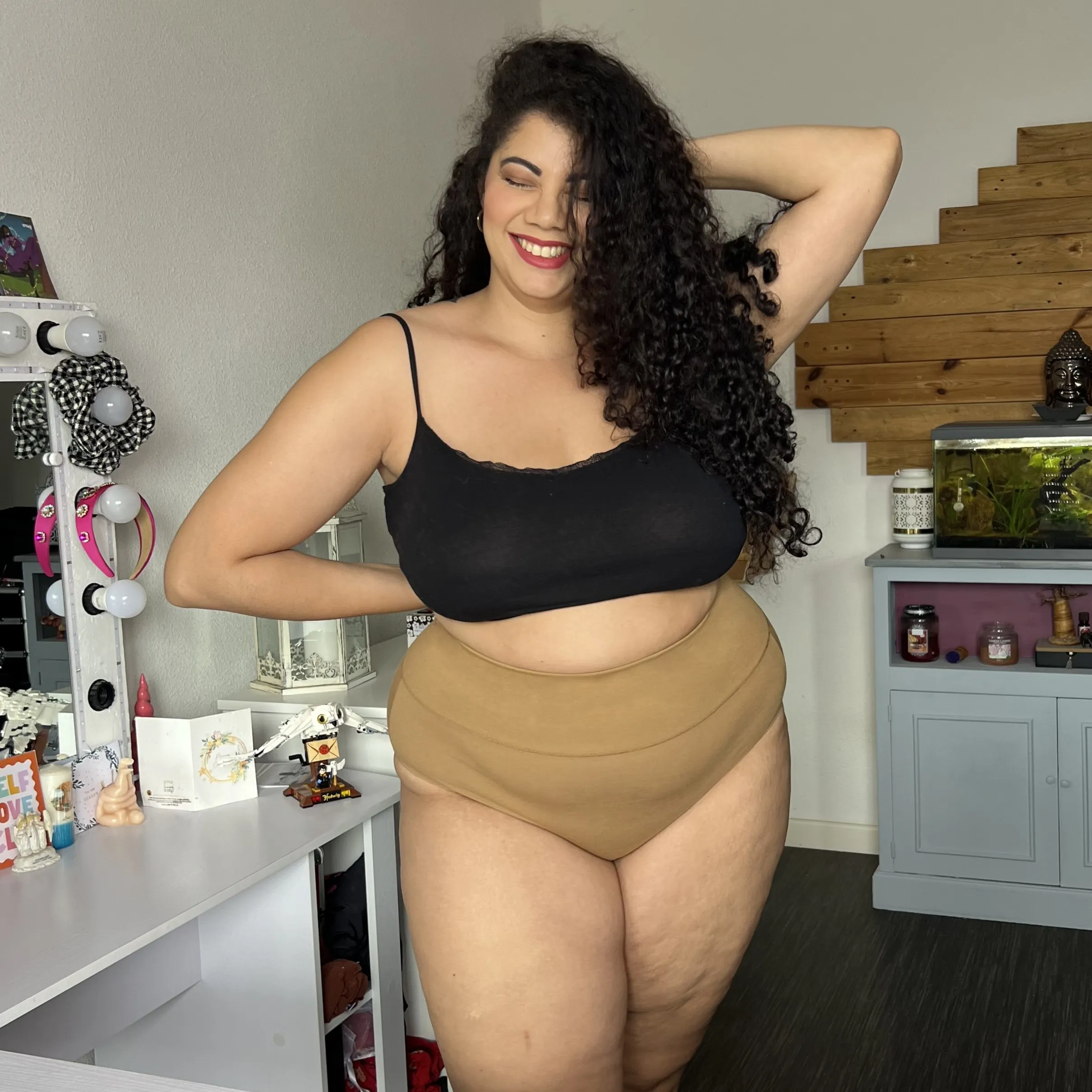 Organic Cotton Full Brief Panties - Caramel sold by Snag Tights product image thumbnail 2