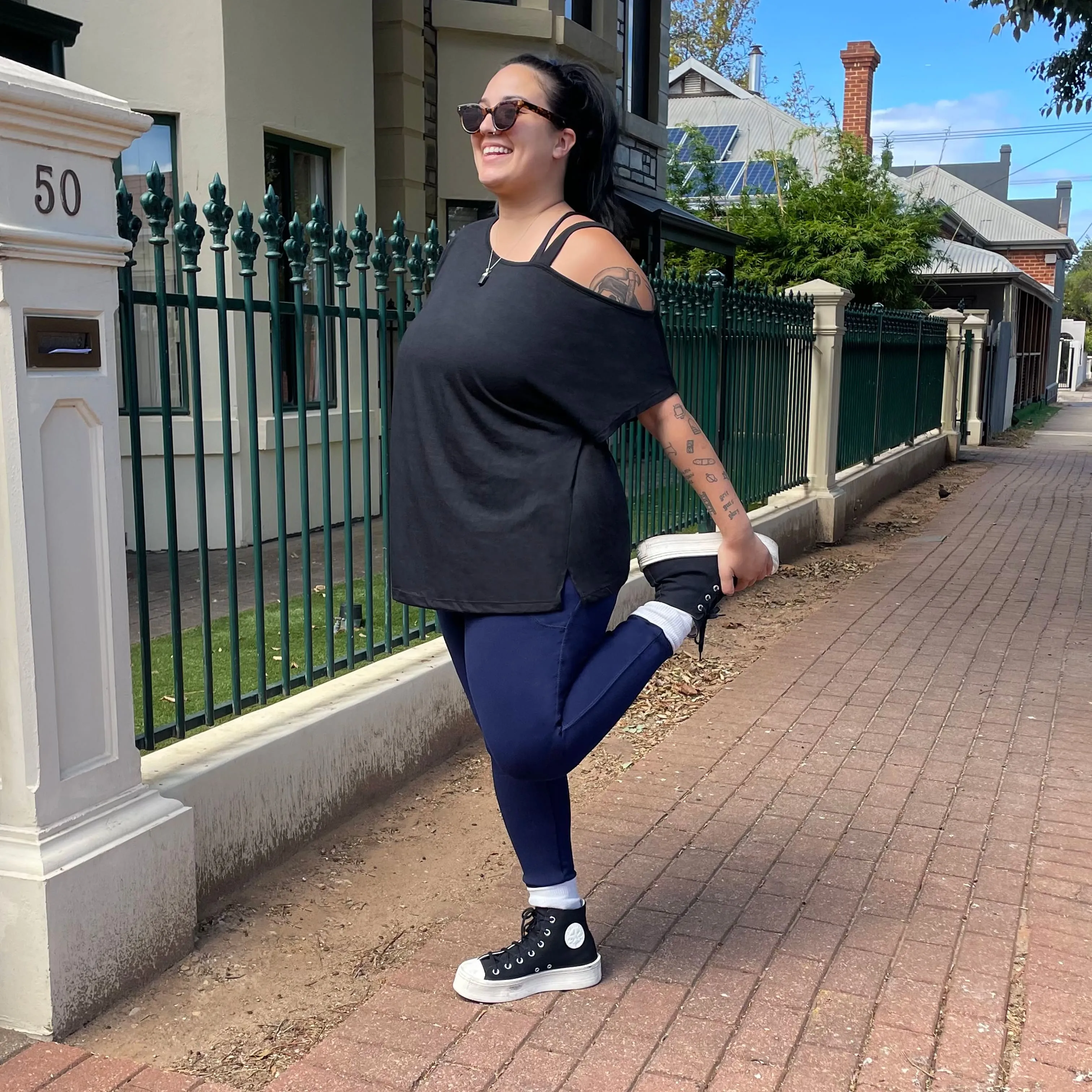 Off The Shoulder Top sold by Snag Tights